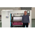 90 Degrees Vertical Pressure Roller Width 1400mm Shaftless ATM/POS Thermal Paper Slitting Rewinding Machine